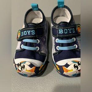 Converse Navy Blue Cartoon Sneakers